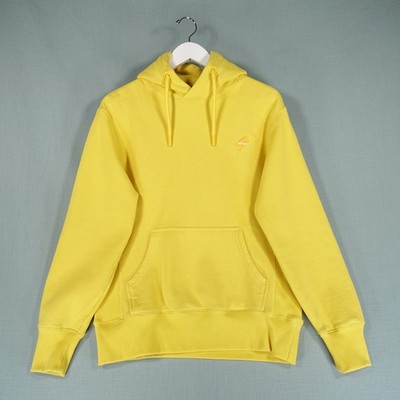 Superdry Pullover Hoodie Herren Small Gelb Sportstyle Pulli Kängurutasche