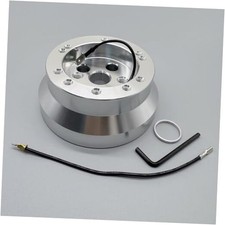 Universal 56 Hole Bolt Steering Wheel Short Hub Adapter Compatible With