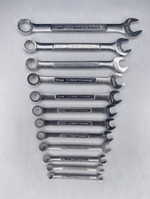 Vintage Craftsman Metric Wrench Set 12 Piece Usa Sizes 7mm-19mm -va- Series