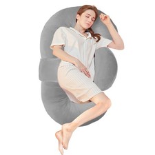 Pregnancy Pillows for Sleeping, E Shaped Maternity Pillow for Pregnant Women ...