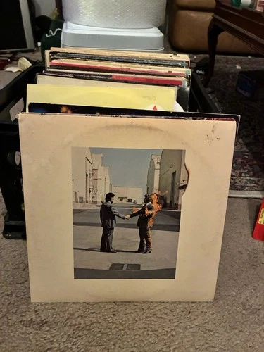 Pink Floyd - Wish You Were Here LP Vinyl 1975 Columbia PC 33453 1ST Press VG+/VG
