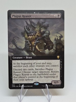 Plague Reaver (Extended Art) X1 CMR MTG Commander Legends B1