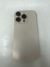 Apple iPhone 16 Pro Backhousing Replacement Used Part OEM- Desert Titanium