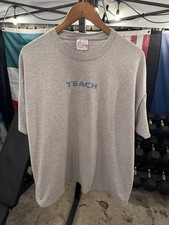Vintage Teacher Teach T-Shirt XL 23x27