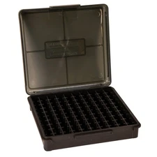 100 Count Hinge-Top Handgun or Rifle Ammo Box