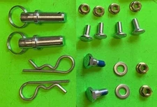 Front mounting bracket hardware for John Deere 46" blade/snowplow GXH48149 +++