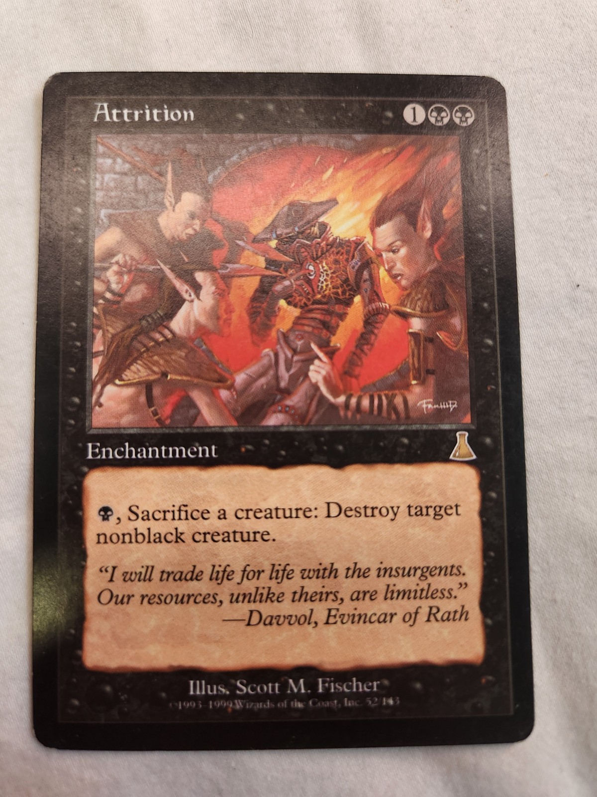 MTG: Urza's Destiny. Attrition. LP