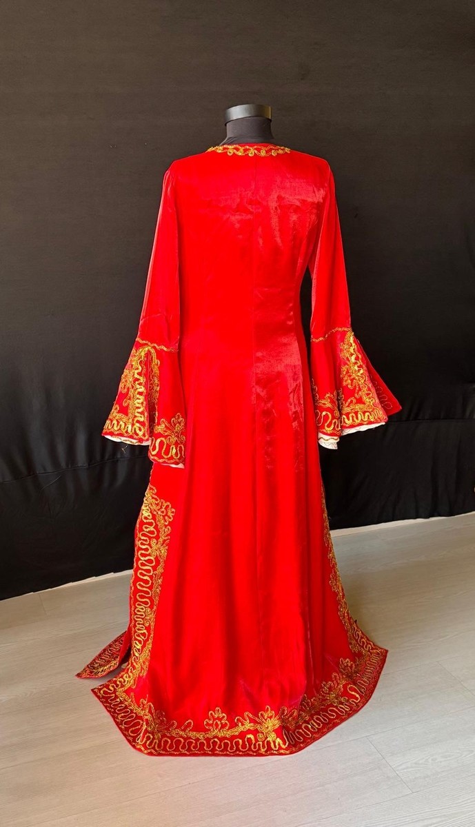 red henna dress Woman in red dress with intricate henna tattoos. photo  Free Fashion Image  on Unsplash