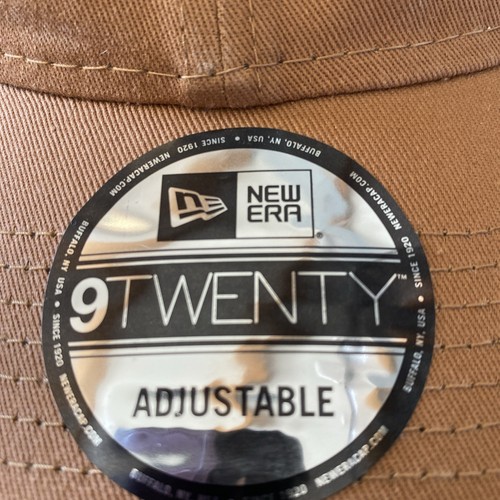 NWT New Era NY NFL 9 Twenty Core Classic Cap Brown Adj Back - Picture 3 of 16