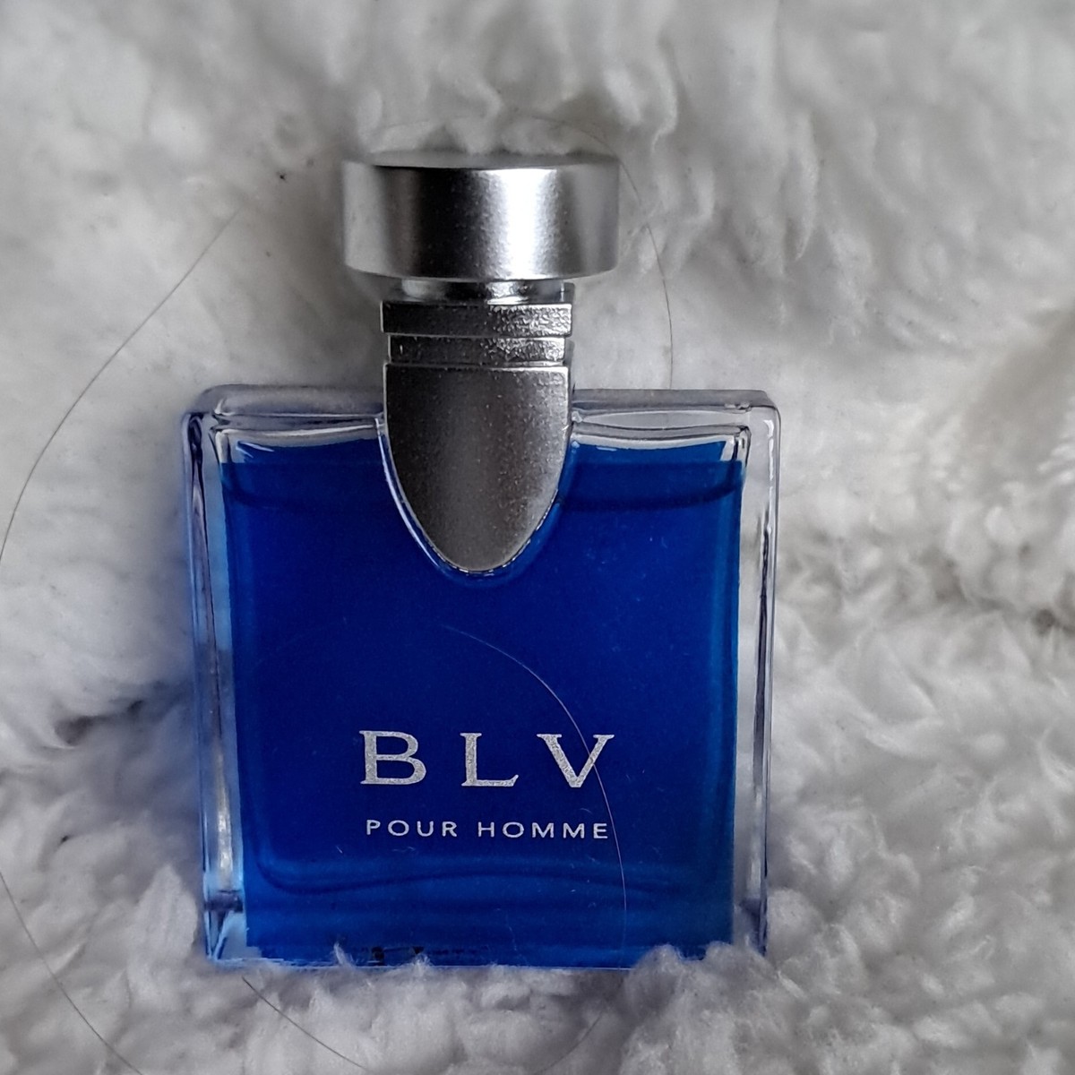 Bvlgari BLV Pour Homme Eau de Toilette Spray for Men Blue Bottle