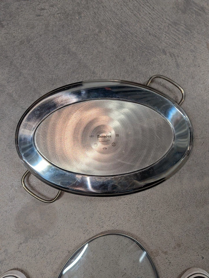 Berndes Induction Plus Stainless Steel Saute Pan with double handles & glass lid - Image 2 of 4