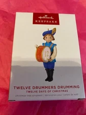 Hallmark Keepsake Ornament 2022 Twelve Drummers Drumming 12 days Christmas final