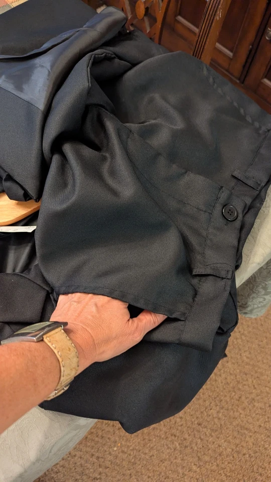 Nuevo Traje de Caballero/Esmoquin Negro Hombre/Niño Disfraz Foto 4 de 4