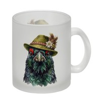 Auerhuhn Mit AlpenläNdischem Trachtenhut Glas Tasse