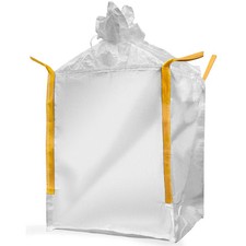Big Bag 90x90x110cm 1000kg 1m³ Transportsack Entsorgungssäcke FIBC Gartensack be