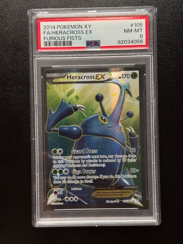 Heracross-EX graded PSA 8 for sale on eBay