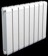 RADIATORE TERMOSIFONE CALORIFERO ALLUMINIO SIRA ROVALL RUBINO vari interassi