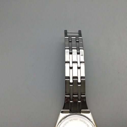 Relic Fossil Watch Women Crystals Silver Tone MOP Date Bling New Battery 6.25" - Picture 10 of 15
