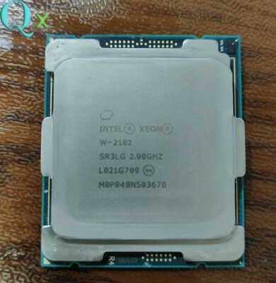 Intel Xeon W-2102 LGA 2066 Server CPU Processor 2.90 GHz