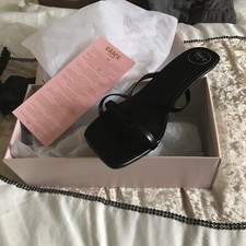 ladies black shoes essex glam size 6 