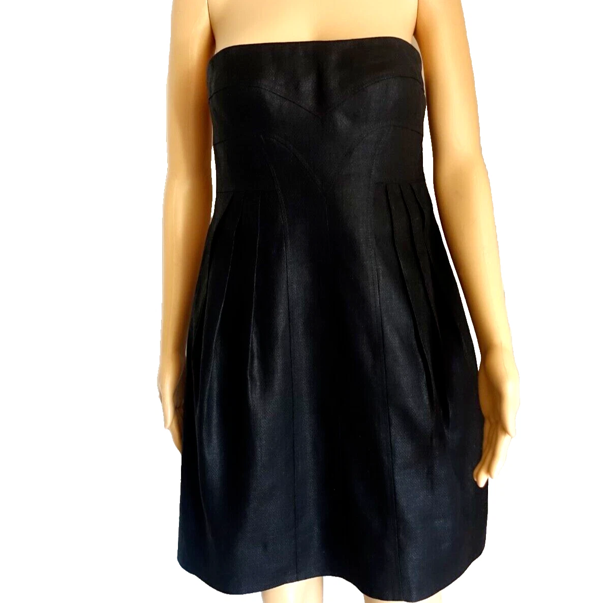 Abito corto corsetto formale Gianni Versace nuovo con etichette n. 53127 123144 taglia 6us 42eu