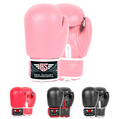 pink sparring gloves