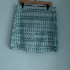 Ripskirt Hawaii Wrap Swim Coverup L WOMENS Pocket Green Geometric Beach Surf