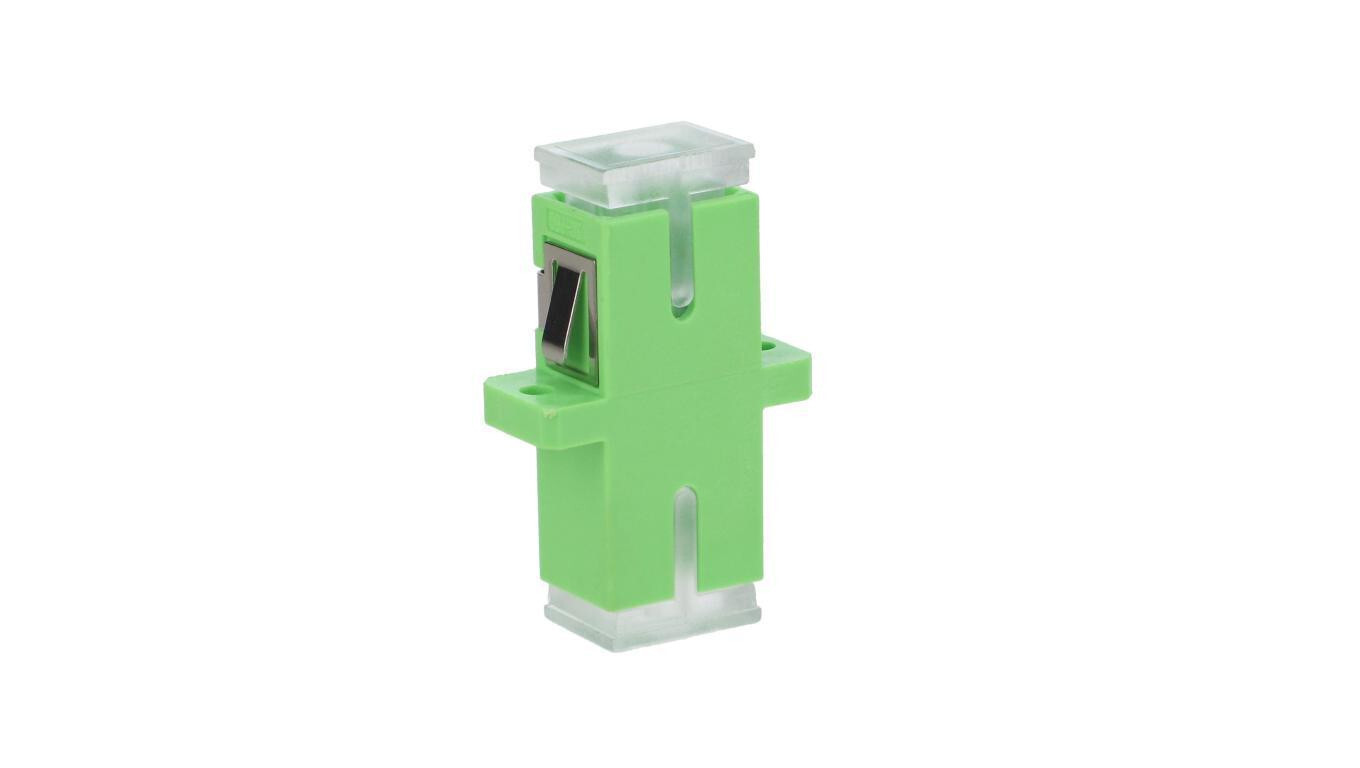 SM SC/APC simplex adapter transparent ISP 6824 2 271-12-ISP /T2UK
