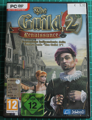 The Guild 2 Renaissance Italiano (PC, 2010, DVD-Box)