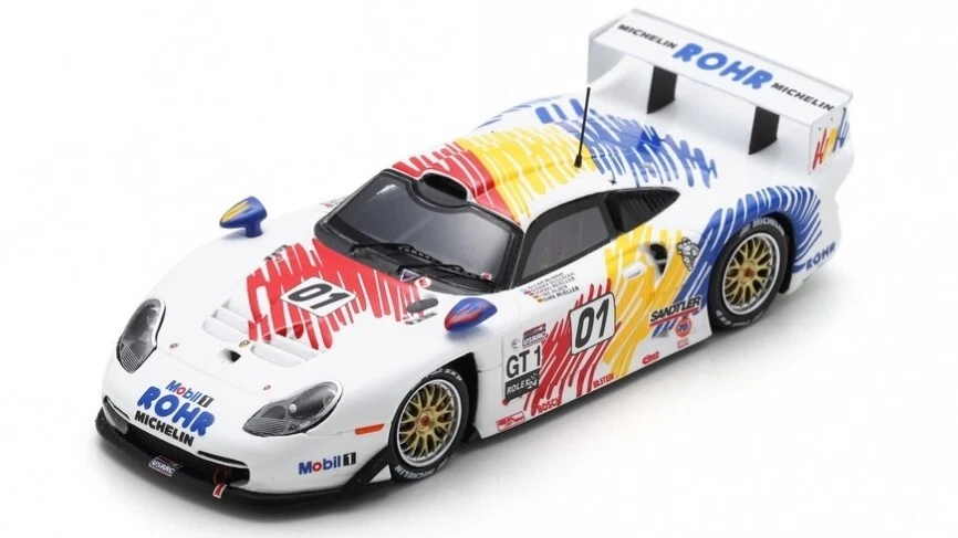 Miniature Onyx 1/43 - Porsche 911 GT1 Teste Version 1998 - XLM99012