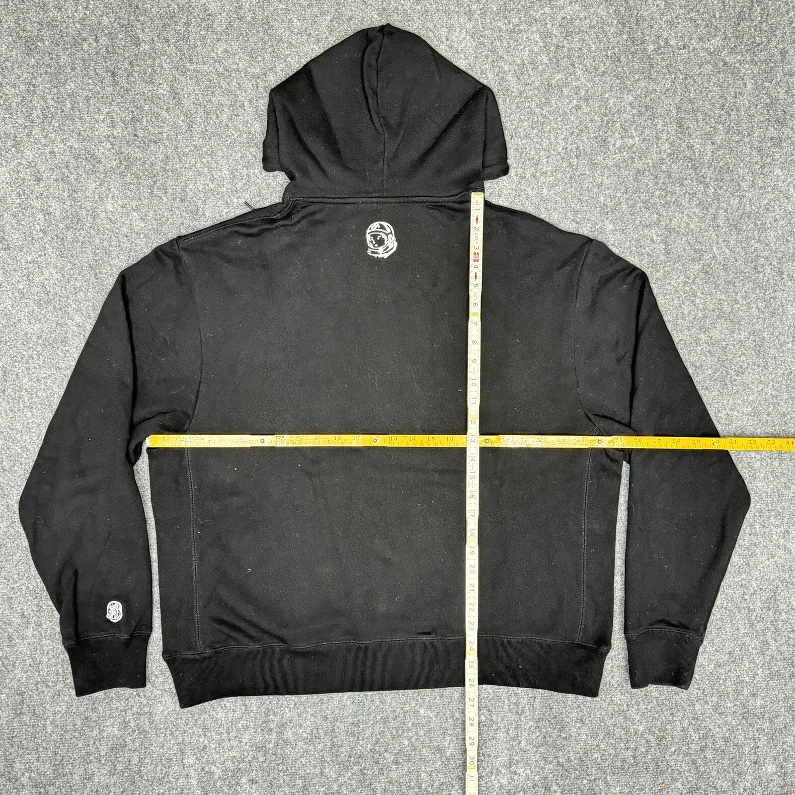 BILLIONAIRE BOYS CLUB BBC Vintage Arch Hoodie Helmet Logo Black XL Astronaut NEW image 2