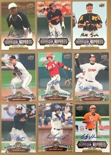 Upper Deck World Of Sports (16) Card Auto Lot Baseball!