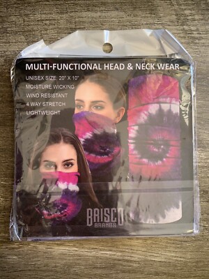 Brisco Brands Multi-Function Head & Neck Wear-Tye-Dye