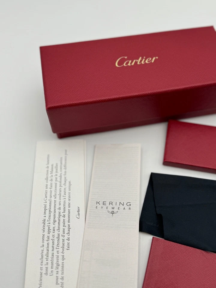 cartier box scatola guarantee garanzia occhiali eyeglasses lunettes kit Foto 2 de 4