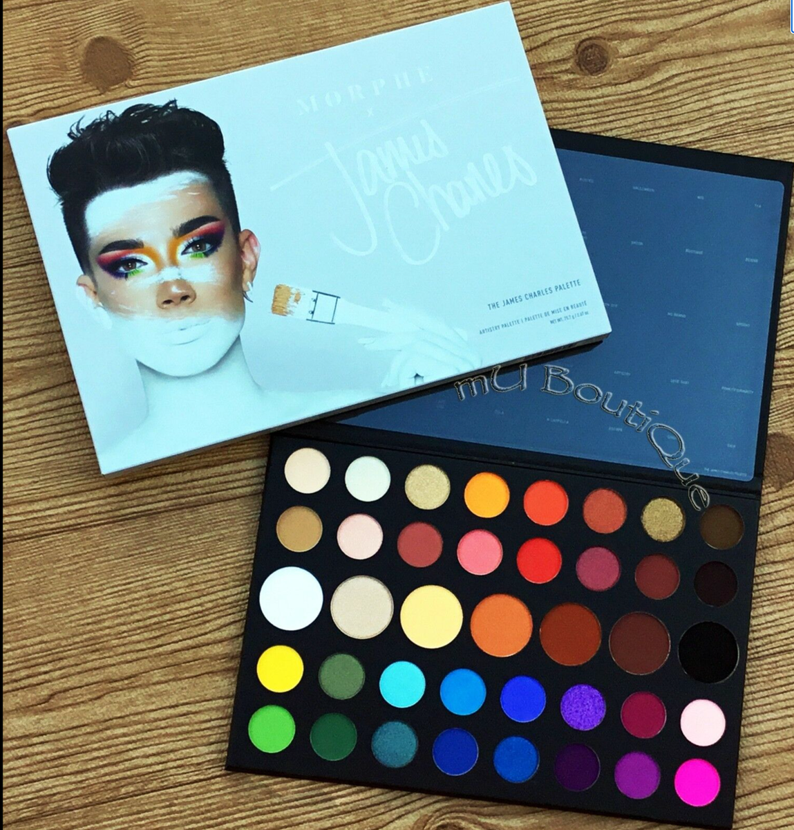 AUTHENTIC LIMITED EDITION MORPHE ARTISTRY THE JAMES CHARLES