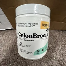 NEW Sealed - Colon Broom Dietary Supplement, Strawberry, 60 servings, Exp: 11/24