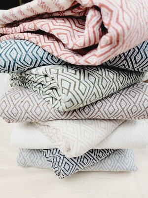 #ad 100% Turkish Cotton Beach Towels Soft Quick Dry Large Lightweight Bath White $15.99