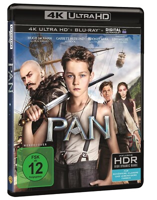 Pan (4K Ultra-HD + 2D-Blu-ray) (2-Disc Version) (NEU! Original verschweißt)-