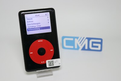 Apple iPod classic 4.Generation 4th U2 Special Edition Schwarz 20GB 2004 working