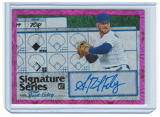 2019 Donruss Signature Series Pink Firework #46 Sean Reid-Foley Auto 