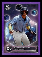 2022 Bowman Platinum Carlos Colmenarez Precious Elements /250 PE-12