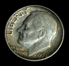 1954 Roosevelt Silver Dime FREE SHIPPING (B347)