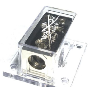 SKY HIGH CAR AUDIO (1) 1/0 to (4) 4 GAUGE DISTRIBUTION BLOCK