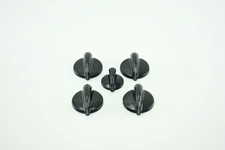 Genuine GE Range Oven,Knobs SET OF 5 # WB03T10078 WB03T10200