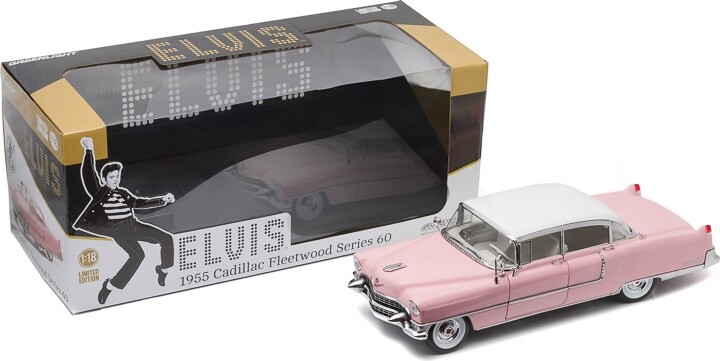 グリーンライト　エルビス ミニカーセット シボレー・キャデラック Greenlight 1/18 Scale Elvis Presley 1955 Cadillac Fleetwood