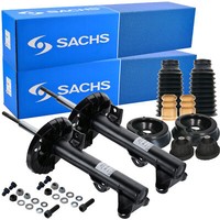 2X Sachs StossdäMpfer + Service-Kit + Domlager Vorne FüR Mercedes CL203 W203