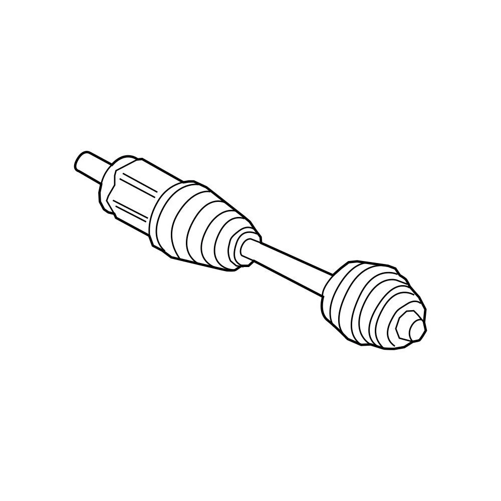 Genuine OEM Front Right CV Axle Assembly for BMW 31608486206 | eBay