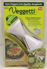 As Seen On Tv Veggetti Spiral Vegetable Cutter.  New in the box. 202