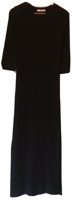 MANGO langes weiches stretchiges Strick Tunika-Kleid mit Seitenschlitzen S Top Zustand