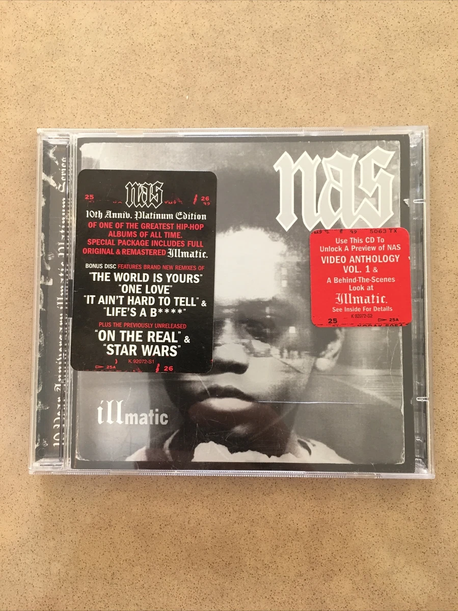 Anniversary Edition Rock Music CDs Nas - Illmatic 10th Anniversary